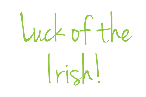 Luck of the Irish Transparent Green Text Illustration - Download Free Stock Videos Pikwizard.com