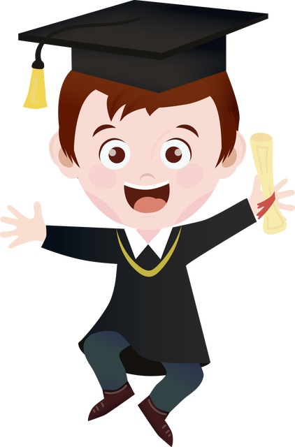 Happy Boy with Graduation Hat on Transparent Background Celebrating - Download Free Stock Videos Pikwizard.com