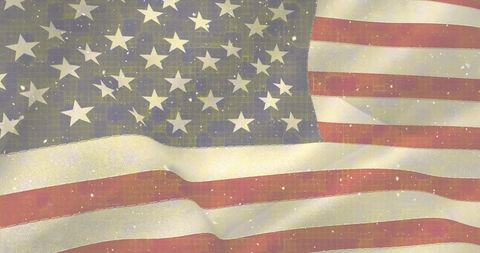 Snow Falling on USA Flag Background with Artistic Filter Effect - Download Free Stock Images Pikwizard.com