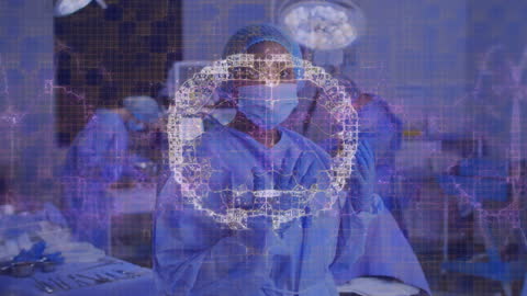 Innovative AI Integration in Modern Surgery Concept