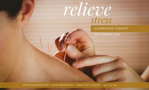Acupuncture stress relief wellness promotion