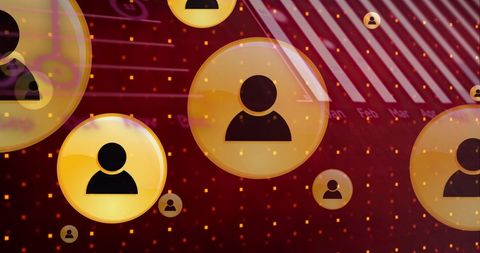 Digital Social Network Interactions with Data Processing Overlay