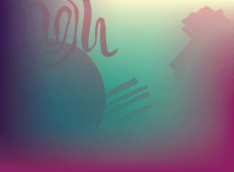 Digital Abstract Shapes on Transparent Background Illustration - Download Free Stock Videos Pikwizard.com
