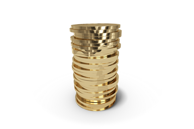 Transparent 3D Rendering of Stacked Gold Coins in High-Resolution - Download Free Stock Videos Pikwizard.com