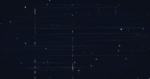 White Lines and Glitch Effect on Blue Background - Download Free Stock Images Pikwizard.com