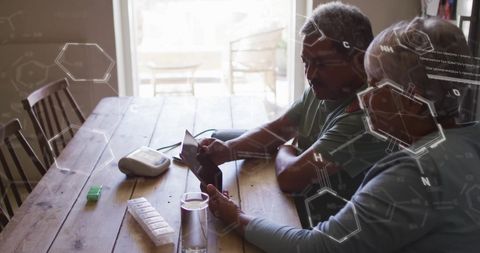 Senior Couple Engaging in Digital Healthcare Technology