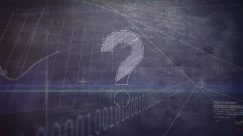 Digital Financial Data with Central Question Mark