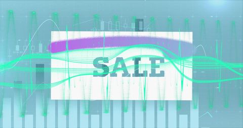 dynamic sale and financial data processing visualization - Download Free Stock Images Pikwizard.com