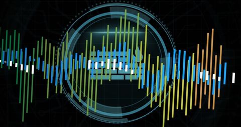 Dynamic Statistical Data Processing with Cybersecurity Elements - Download Free Stock Images Pikwizard.com