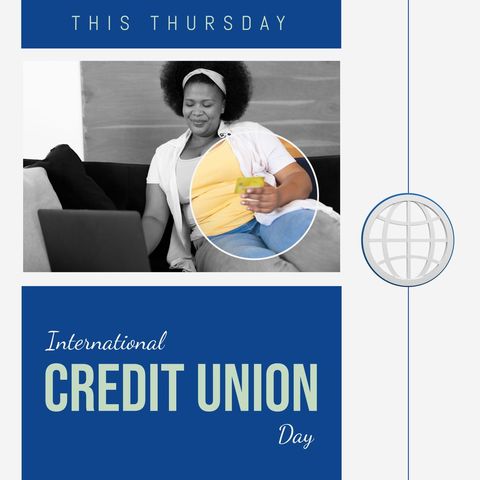 Promoting International Credit Union Day Online - Download Free Stock Templates Pikwizard.com