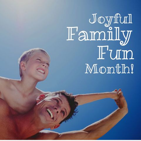 father and son celebrating joyful family fun month outdoors - Download Free Stock Templates Pikwizard.com