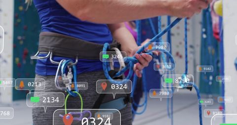 Social Media Interconnected with Indoor Rock Climbing