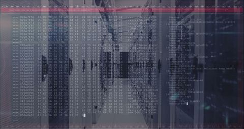 Data Processing on Computer in Server Tech Room - Download Free Stock Images Pikwizard.com