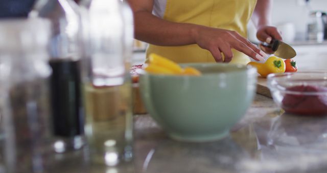 Preparing Meal with Fresh Vegetables in Kitchen - Download Free Stock Images Pikwizard.com