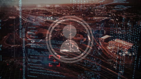 Digital Interface with Traffic and Data Visualization