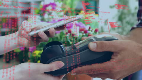 Contactless Payment with Smartphone Technology and Data Overlay