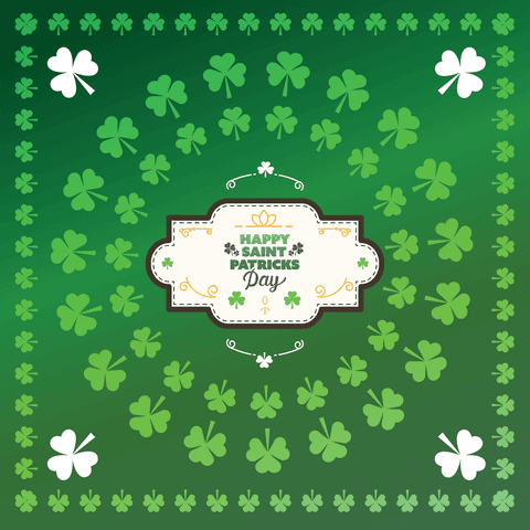 st. patrick's day shamrock illustration on transparent background - Download Free Stock Videos Pikwizard.com