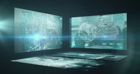 Abstract Data Processing on Futuristic Screens