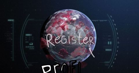 Digital world protection register interface