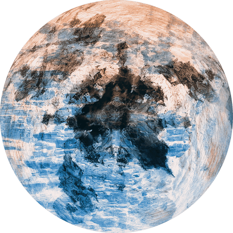 Color Abstract Earth Illustration on Transparent Background - Download Free Stock Videos Pikwizard.com