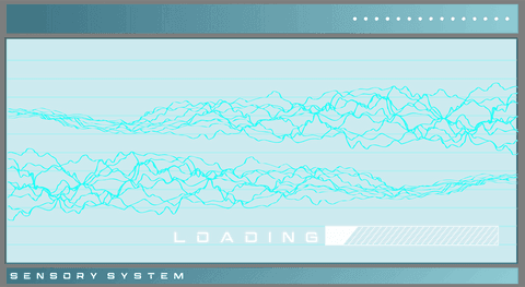 transparent loading screen with cyan waves and progress bar - Download Free Stock Videos Pikwizard.com