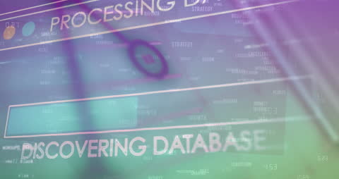 Digital Data Processing Visualization with Business Keywords