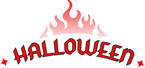 Fiery Red Halloween Letters on Transparent Background - Download Free Stock Videos Pikwizard.com