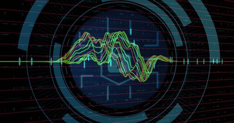 Cybersecurity Analysis Interface with Data Visualization - Download Free Stock Images Pikwizard.com