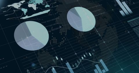 Global Financial Data Chart and Graph Analysis Background - Download Free Stock Images Pikwizard.com
