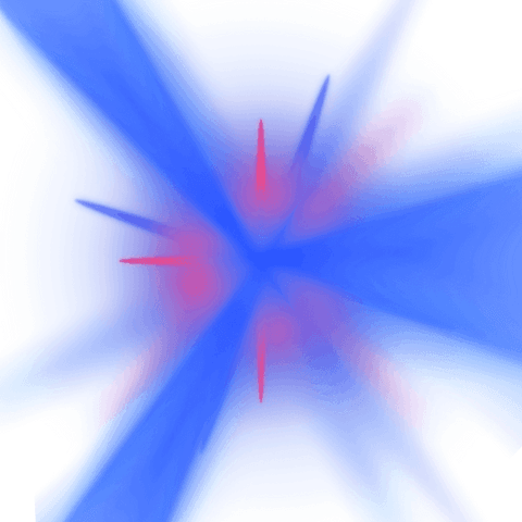 dynamic blue starburst with red glows on transparent background - Download Free Stock Videos Pikwizard.com