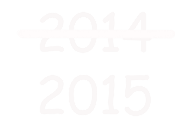 Transparent 2014 and 2015 Text Illustration, New Year Concept Image - Download Free Stock Videos Pikwizard.com