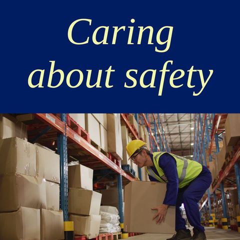 Warehouse Safety Practices and Employee Awareness - Download Free Stock Templates Pikwizard.com