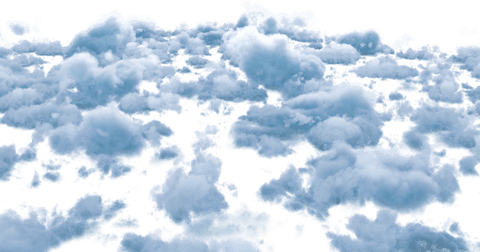 transparent fluffy clouds with blue and grey tones on clear background - Download Free Stock Videos Pikwizard.com