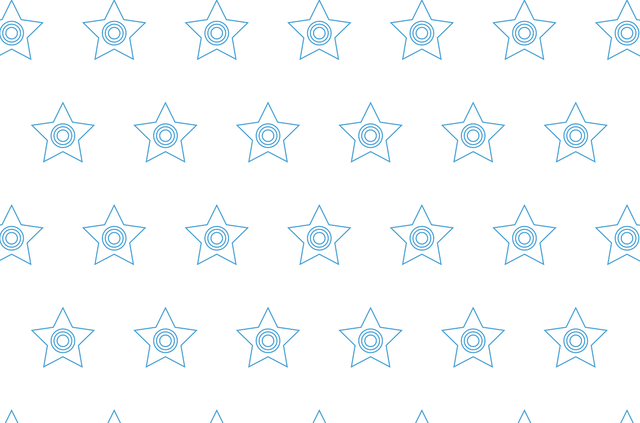 Pattern of Blue Stars on Transparent Background, Seamless Vector Illustration - Download Free Stock Videos Pikwizard.com