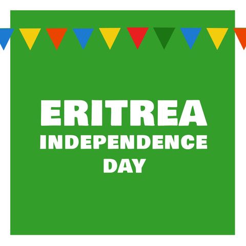 eritrea independence day celebration bold text design - Download Free Stock Templates Pikwizard.com