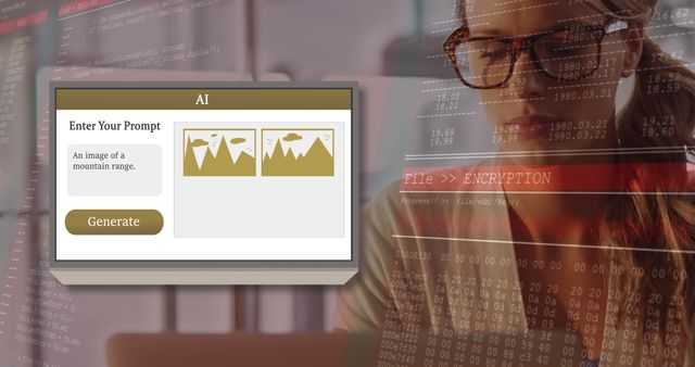 AI Data Processing with Businesswoman Analyzing Data - Download Free Stock Images Pikwizard.com