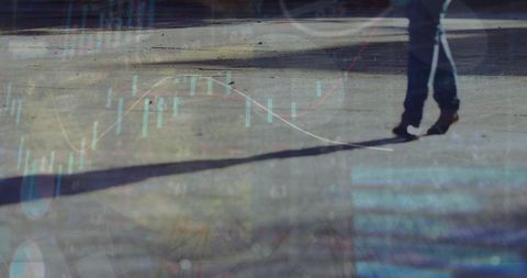 Business Analytics Overlay with Pedestrian Movement