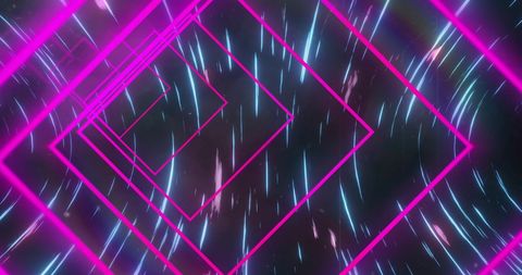 Neon Purple Squares with Abstract Moving Lights - Download Free Stock Images Pikwizard.com