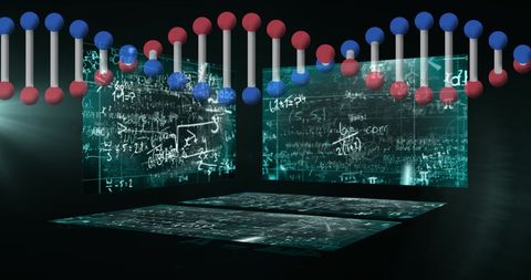 DNA Structure Overlaying Mathematical Profoundness