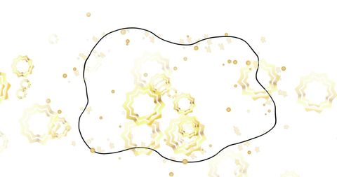 Abstract Festive Stars and Shapes on White Background - Download Free Stock Images Pikwizard.com