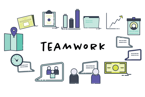 transparent icons illustrating business communications process and ideas - Download Free Stock Videos Pikwizard.com