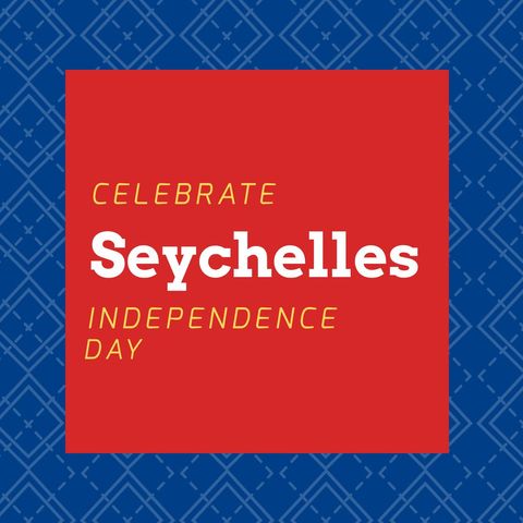 Seychelles Independence Day Celebration Announcement Design - Download Free Stock Templates Pikwizard.com