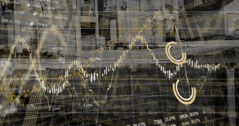 Stock Market Data Analysis with Abstract Financial Graphs