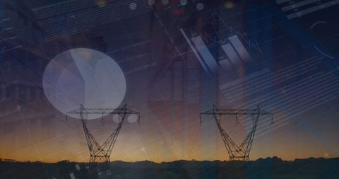 Energy and Finance Fusion with Power Lines and Data Graphs