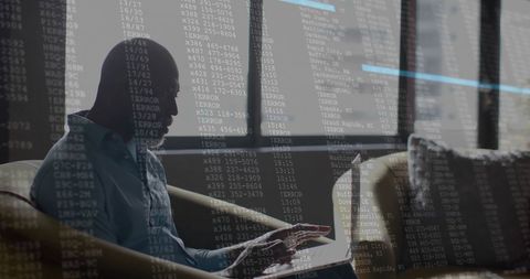 Financial Data Processing with Businessman in Modern Office - Download Free Stock Images Pikwizard.com
