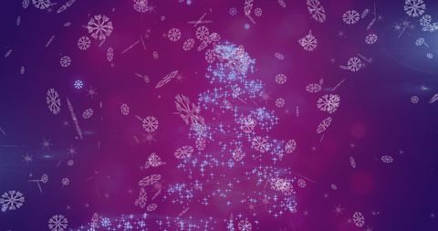 festive snowflake and christmas tree patterned background - Download Free Stock Images Pikwizard.com