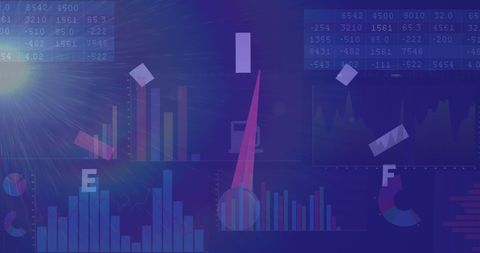 Data Analytics with Speedometer Driving Business Innovation - Download Free Stock Images Pikwizard.com