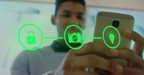 Digital Network Interfaces Overlay on Mobile User