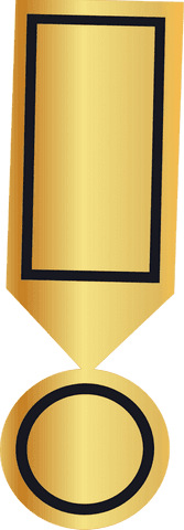 gold medal design with transparent background for achievements - Download Free Stock Videos Pikwizard.com
