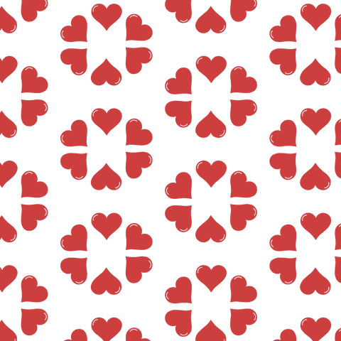 Seamless Transparent Heart Pattern Design for Creative Crafts - Download Free Stock Videos Pikwizard.com